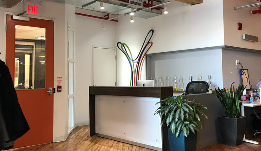 Yield Branding Office Reception